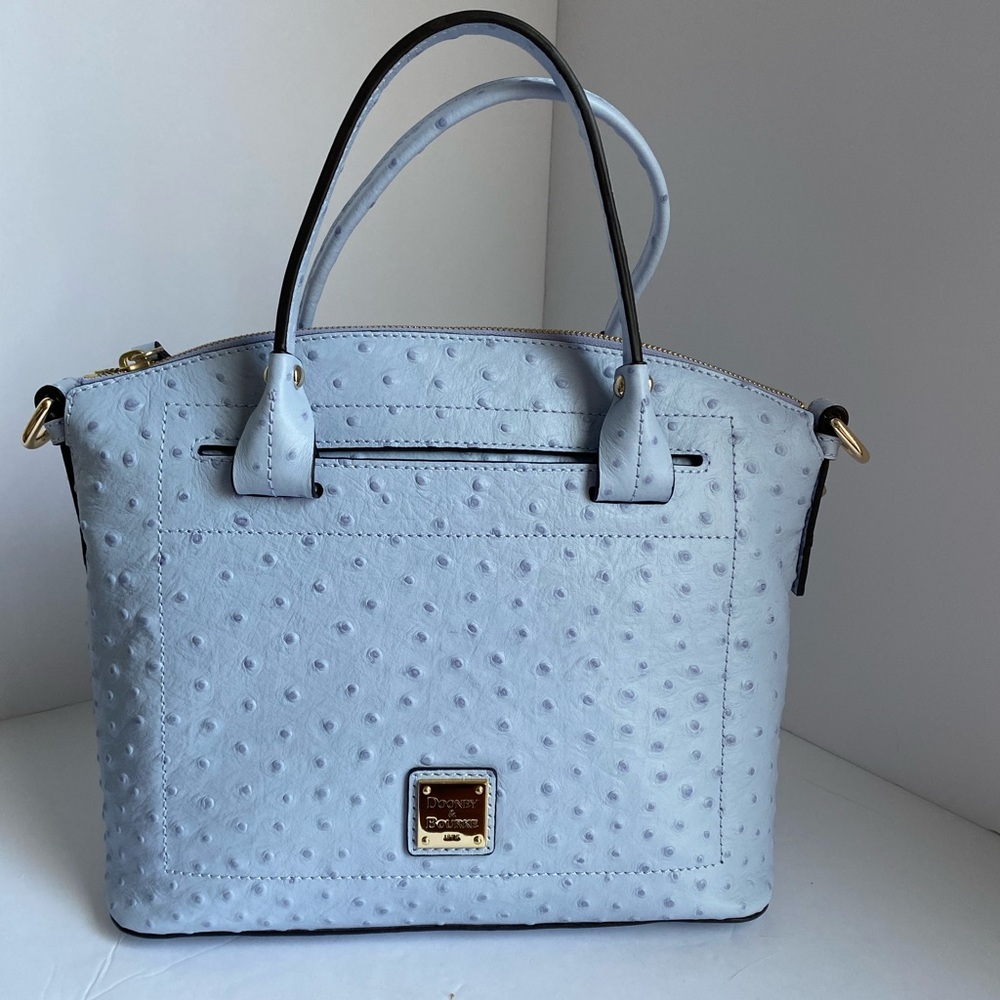 Dooney & Bourke Glacier Blue Satchel